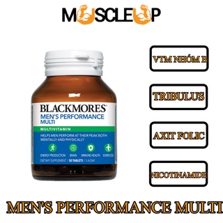 [Chính Hãng] Viên Uống Bổ Sung Sức Khỏe Sinh Lý Nam Blackmores Men’s Performance Multi 50 Viên