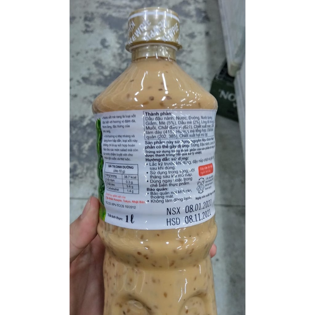 Nước sốt mè rang kewpie
