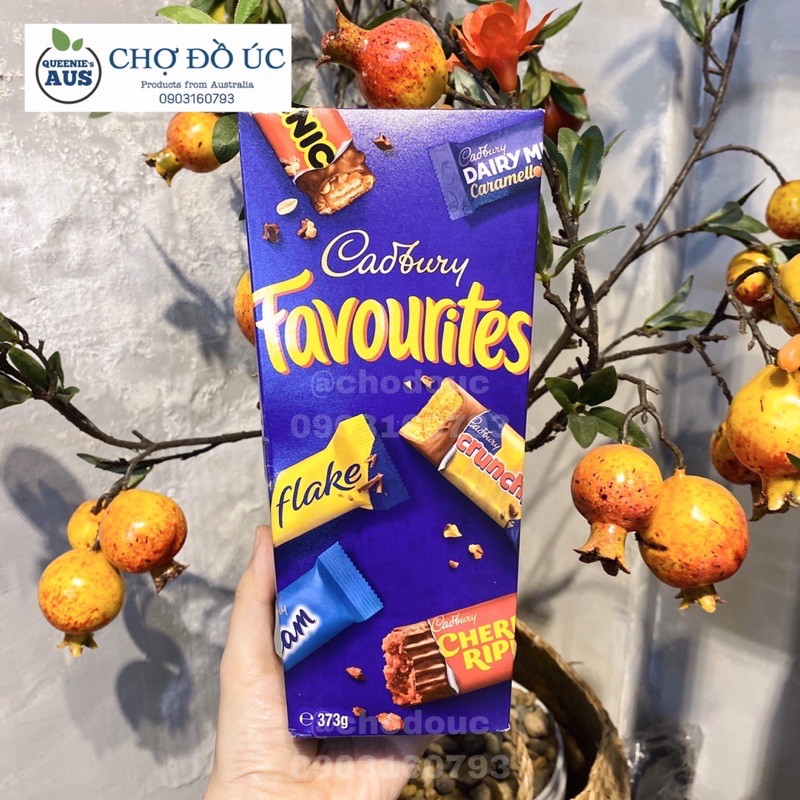 Chocolate CADBURY Favourites The BIG Share hộp 820g - socola nhập Úc