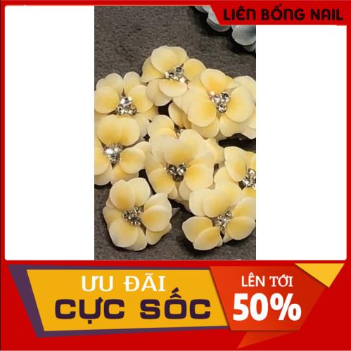 Hoa bột nail chân mẫu mới