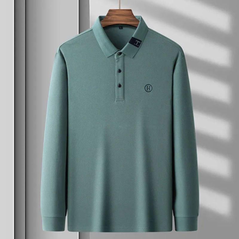 Áo Sơ Mi POLO Tay Dài Phong Cách Mới Mùa Thu Đông [Giảm Giá Nhanh 5%] [Hàng Có Sẵn]