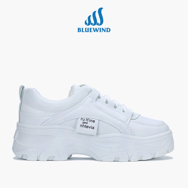 Giày Thể Thao Nữ Đế Cao Tôn Dáng Chất Liệu Da Mềm BLUEWIND 68426