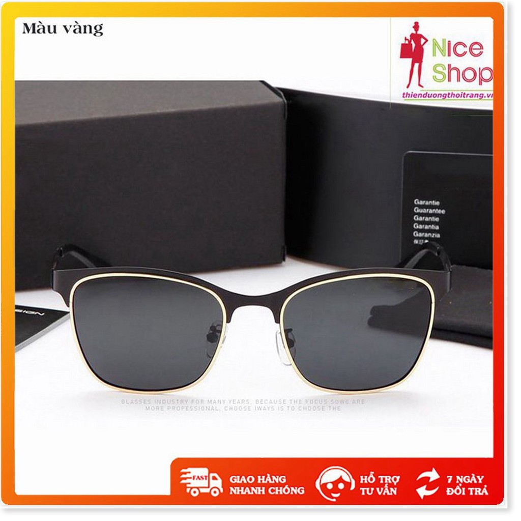 Mắt kính mát thời trang cao cấp viền màu sang trong | BigBuy360 - bigbuy360.vn