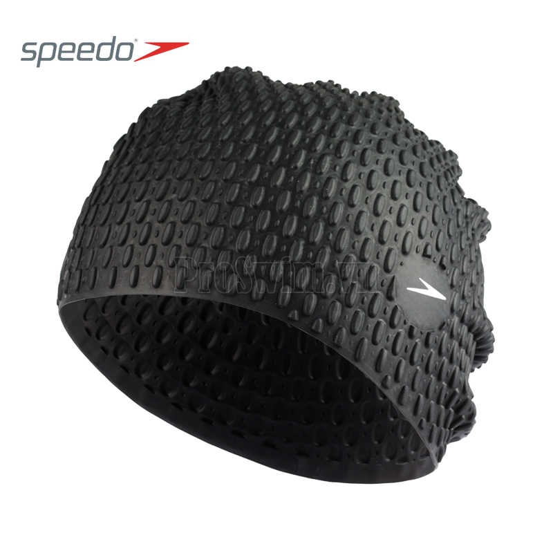 Mũ Bơi Chống Bí Speedo Chống Nước Tuyệt Đối Chống Bí Đầu Bơi Mùa Đông Chất Liệu Cao Su Silicone