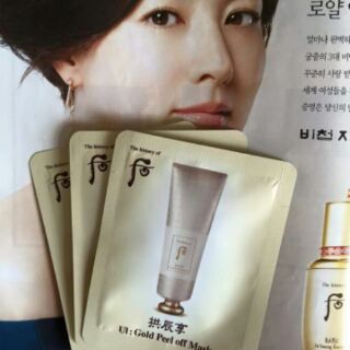 Combo 10 gói mặt nạ vàng whoo - gold peel off mask