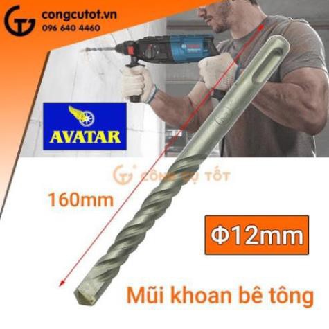 mũi khoan bê tông avatar các cỡ 6,8,10,12,14,16