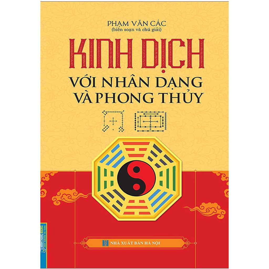 Sách - Kinh dịch với nhân dạng và phong thuỷ (bìa cứng)