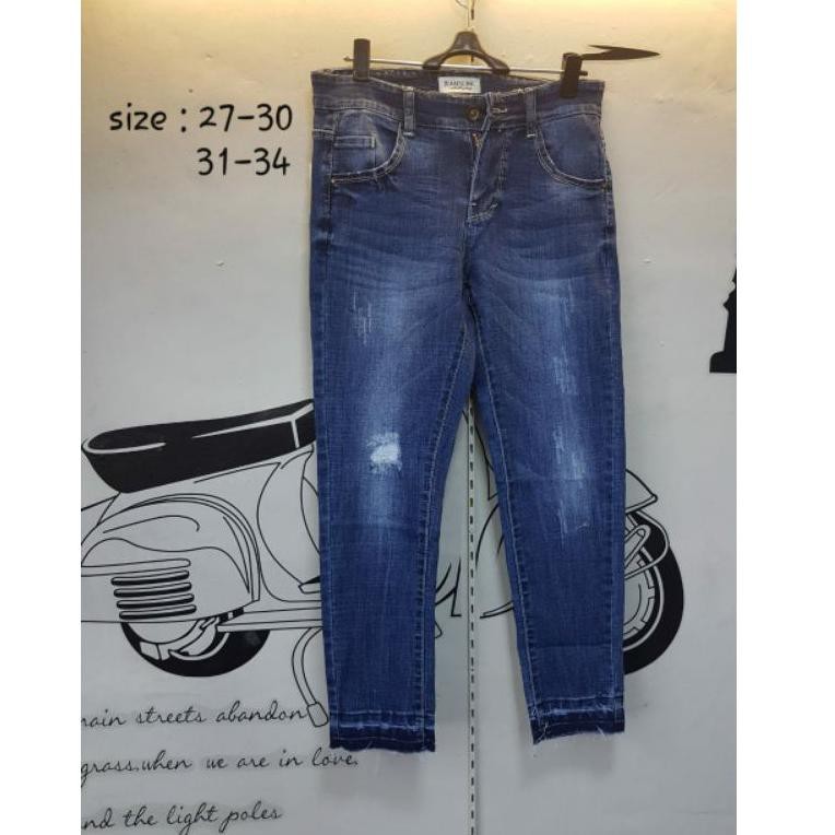 Quần Jean Skinny Xanh Dương Xcj (Code F6670)