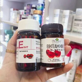 Vitamin E đỏ chuẩn 100% Nga