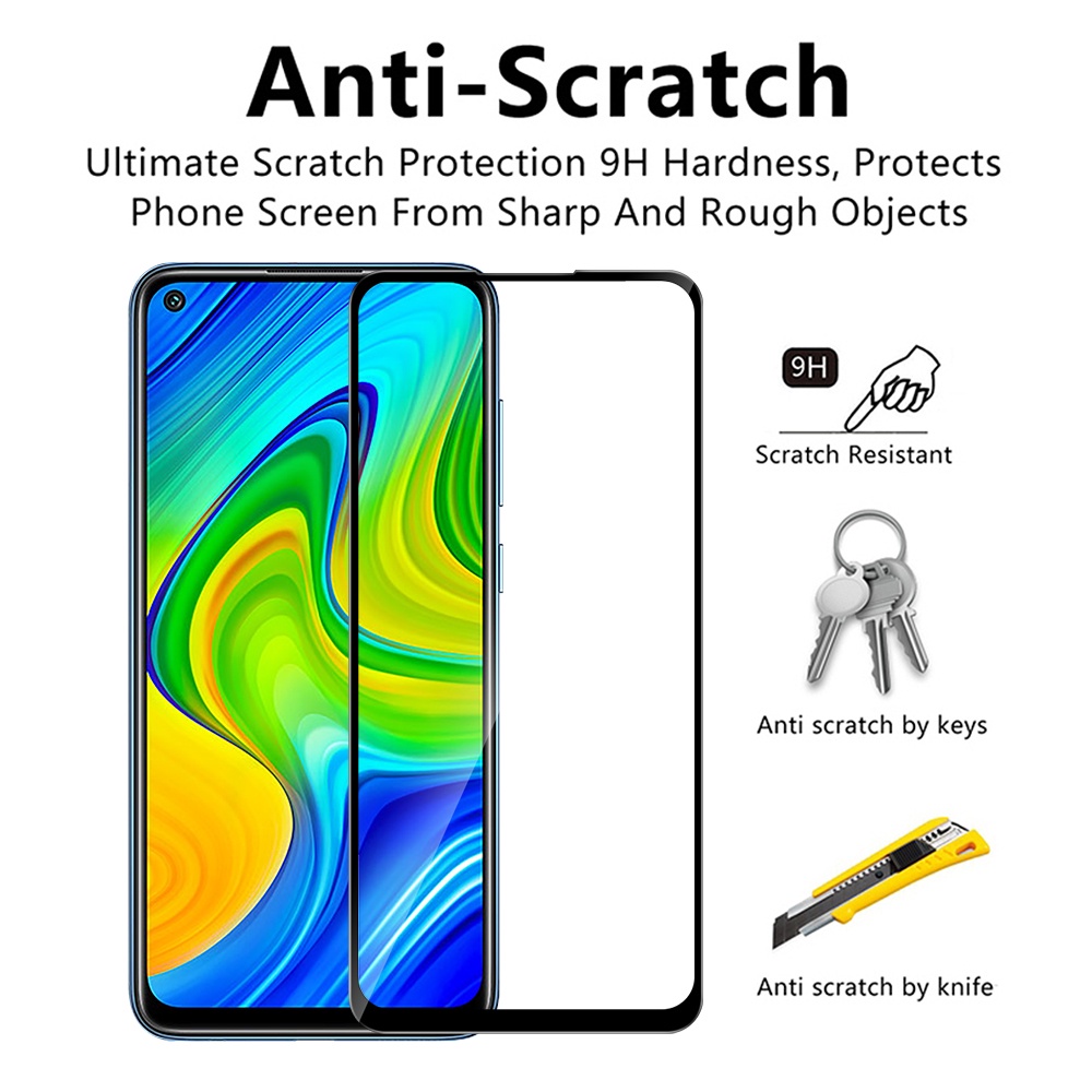Kính cường lực Koosuk bảo vệ màn hình cho Xiaomi Redmi Note 9 Pro Max 9S 9T
