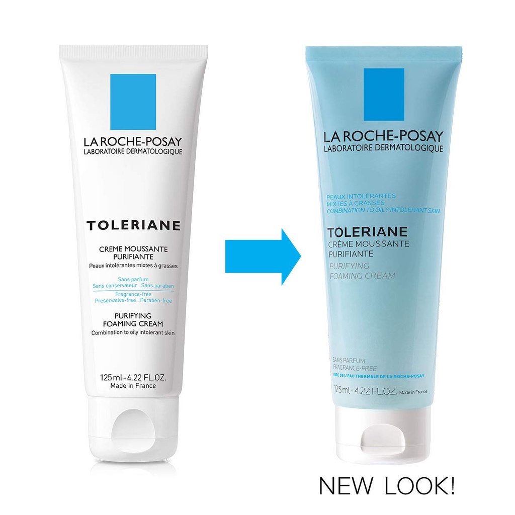 Sữa Rửa Mặt Tạo Bọt Làm Sạch Dịu Nhẹ La Roche-Posay Toleriane Purifying Foaming Cream 125ml