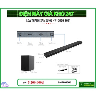Loa thanh samsung hw-q630a 2021