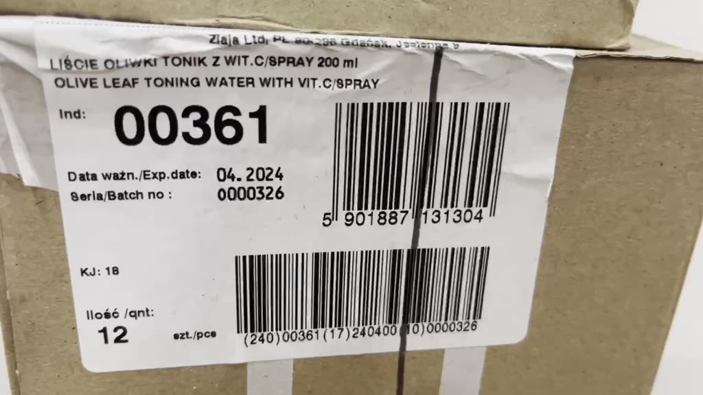 Xịt Khoáng Ziaja Chiết Xuất Từ Oliu Và Vitamin C hàng nội địa balan 200ml | BigBuy360 - bigbuy360.vn