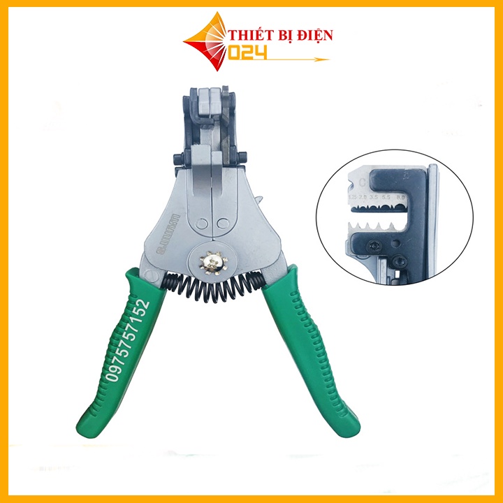 Kìm tuốt dây điện Linbon LB506 thép hợp kim cao cấp