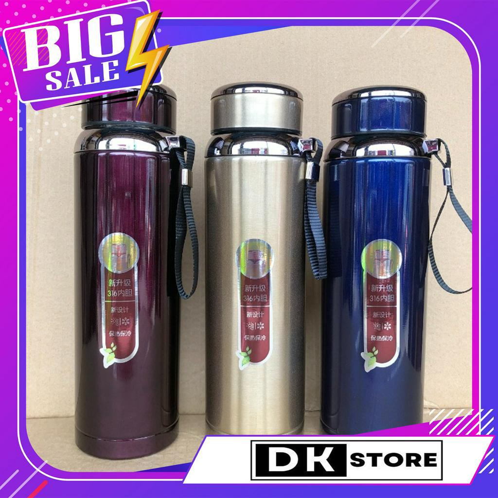 Freeship - Bình Giữ Nhiệt 1000ml Chất Liệu Inox 304 Cao Cấp - Chất Lượng Cao -  An Toàn Tuyệt Đối