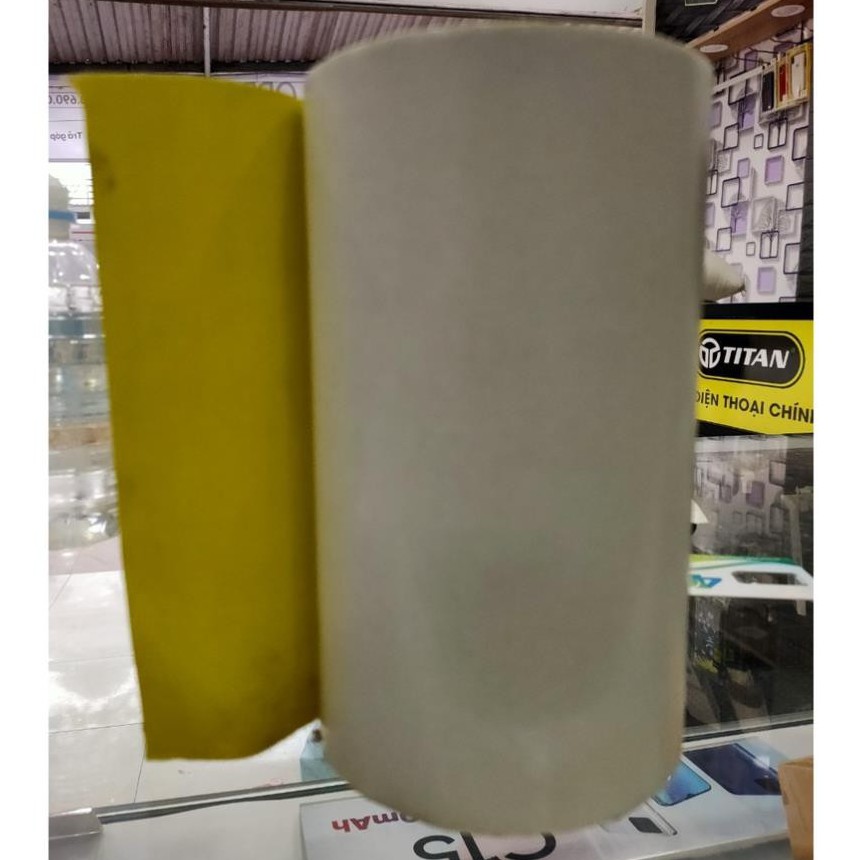 Băng dính 2 mặt, Keo 2 mặt làm ốp khổ lớn 16.5cm rộng x 20M Dài
