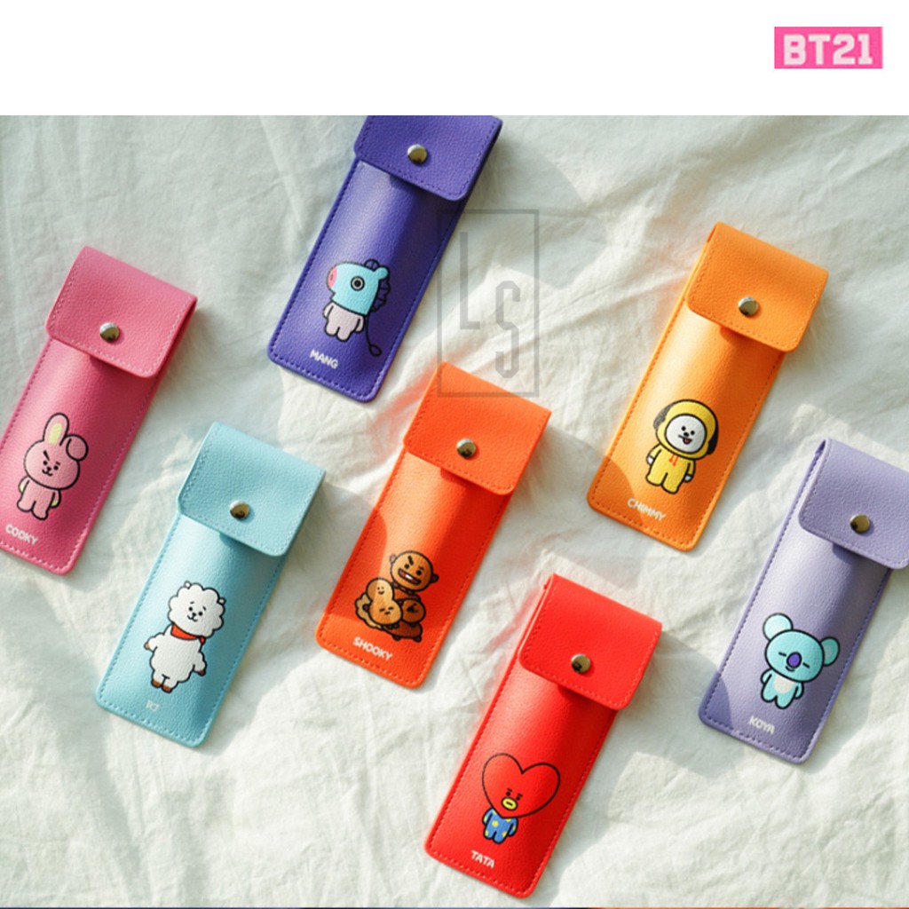 Hộp bút BT21 BTS cao cấp XUẤT KOREA - Ảnh thật