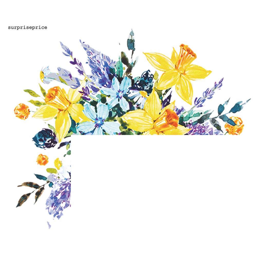 Nhãn dán tường trang trí nhà hàng in hình cây xanh