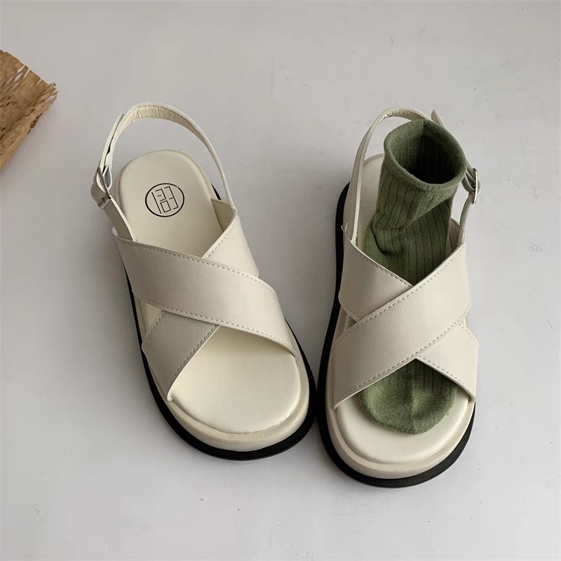 (CÓ SẴN) SANDALS CEICI - SANDALS NỮ QUAI CHÉO Q68 (KÈM VIDEO ẢNH THẬT)