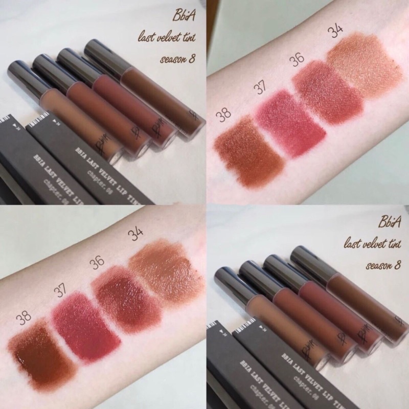 Son kem lì Last Velvet Lip Tint Version 8