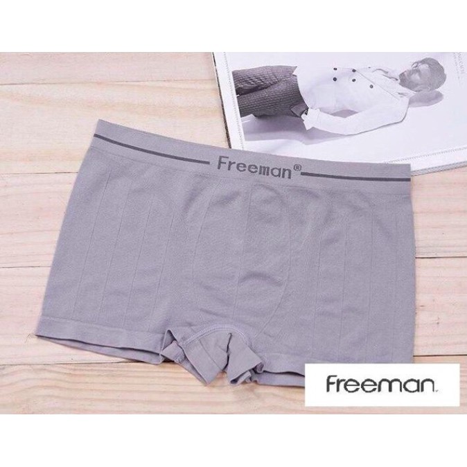 Quần Boxer nam dệt kim cao cấp siêu co giãn siêu mịn và nhẹ – Freeman 6513