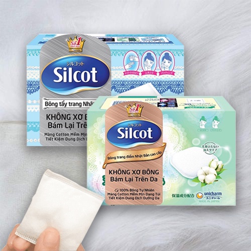 Bông tẩy trang Silcot cao cấp