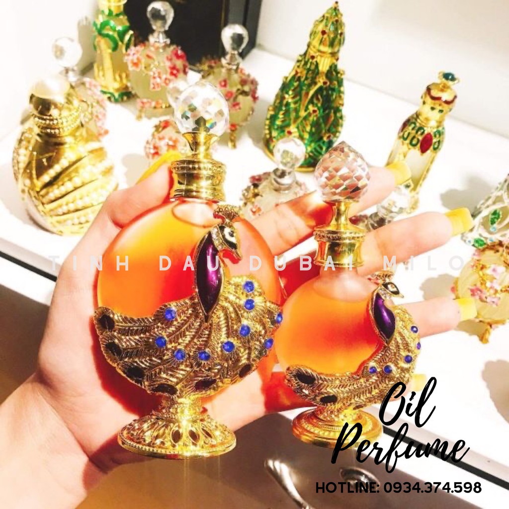 【HOT】☣ Combo Tinh Dầu Dubai Chính Hãng Phượng Hoàng Lửa 25ml+35ml