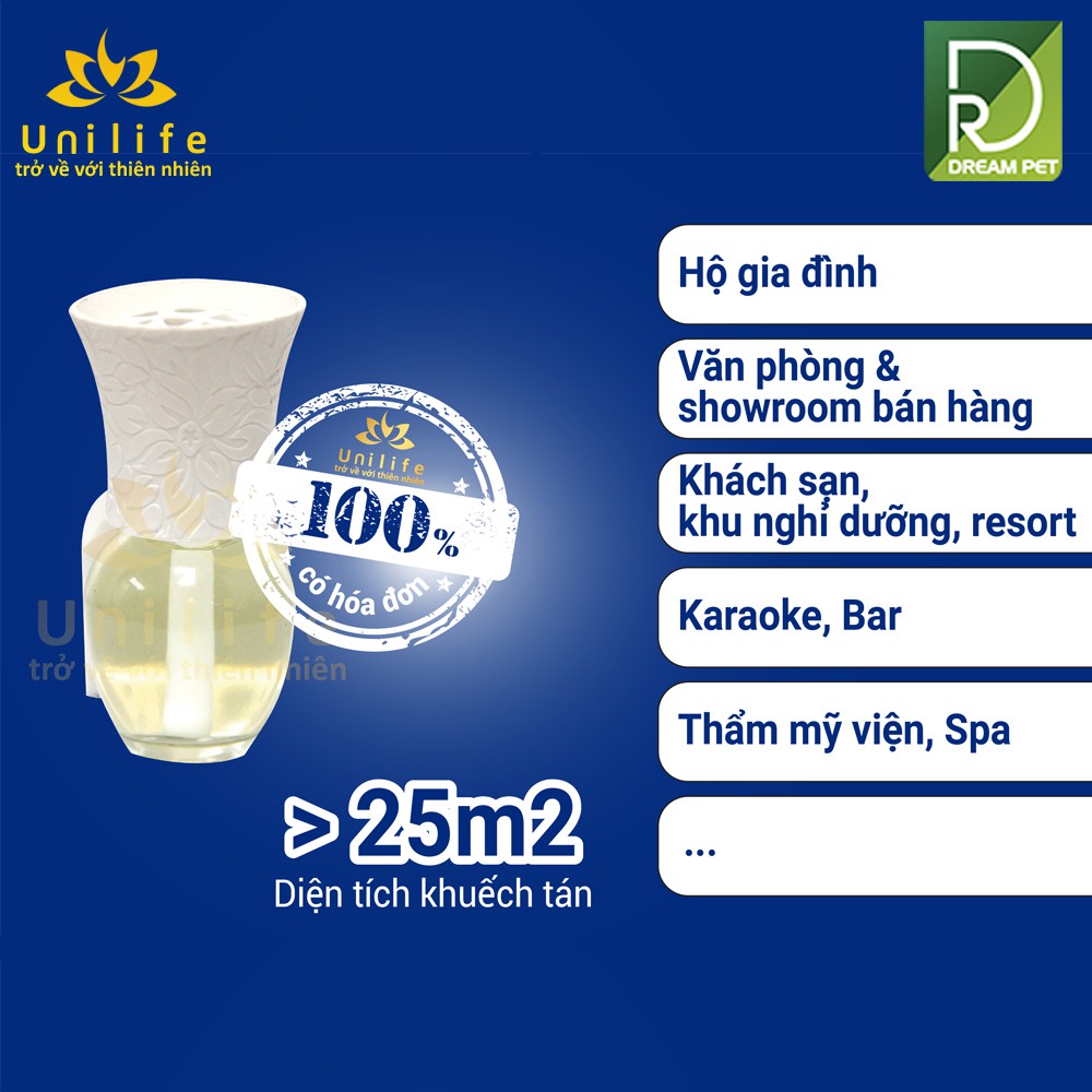 [ CHÍNH HÃNG ] Tinh dầu Lavender nguyên chất ❄chai 30ml❄ tinh dầu thiên nhiên hoa Oải Hương nguyên chất Unilife