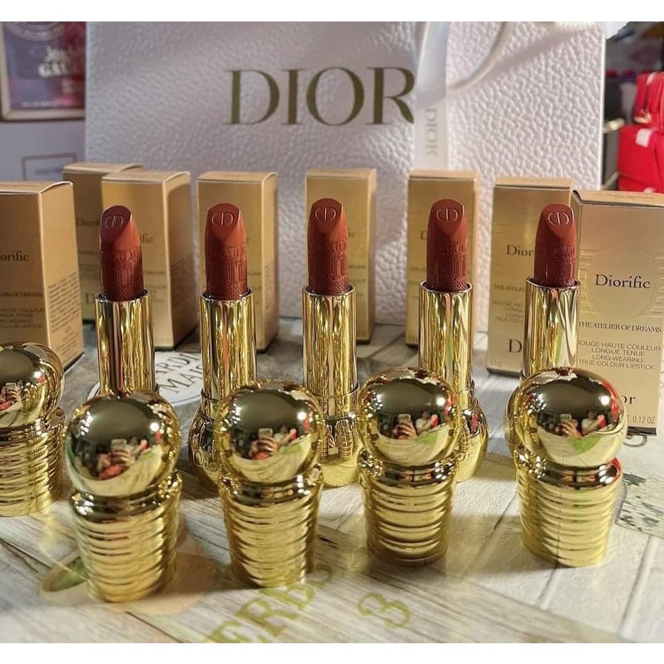 [Bill Pháp] Son Dior Diorific màu 075 Rouge Capucine Satin - THE ATELIER OF DREAMS LIMITED EDITION
