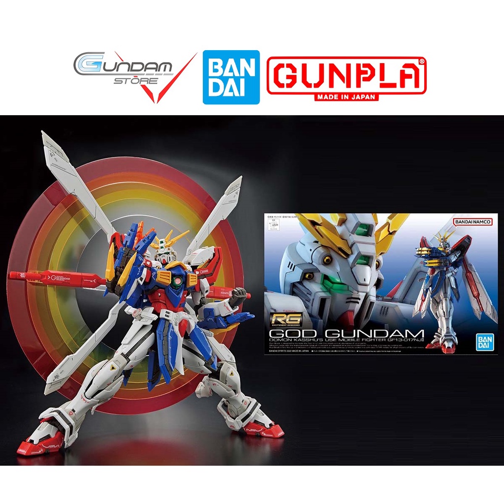 Mô Hình RG God Gundam Bandai 1/144 Đồ Chơi Lắp Ráp Anime Nhật