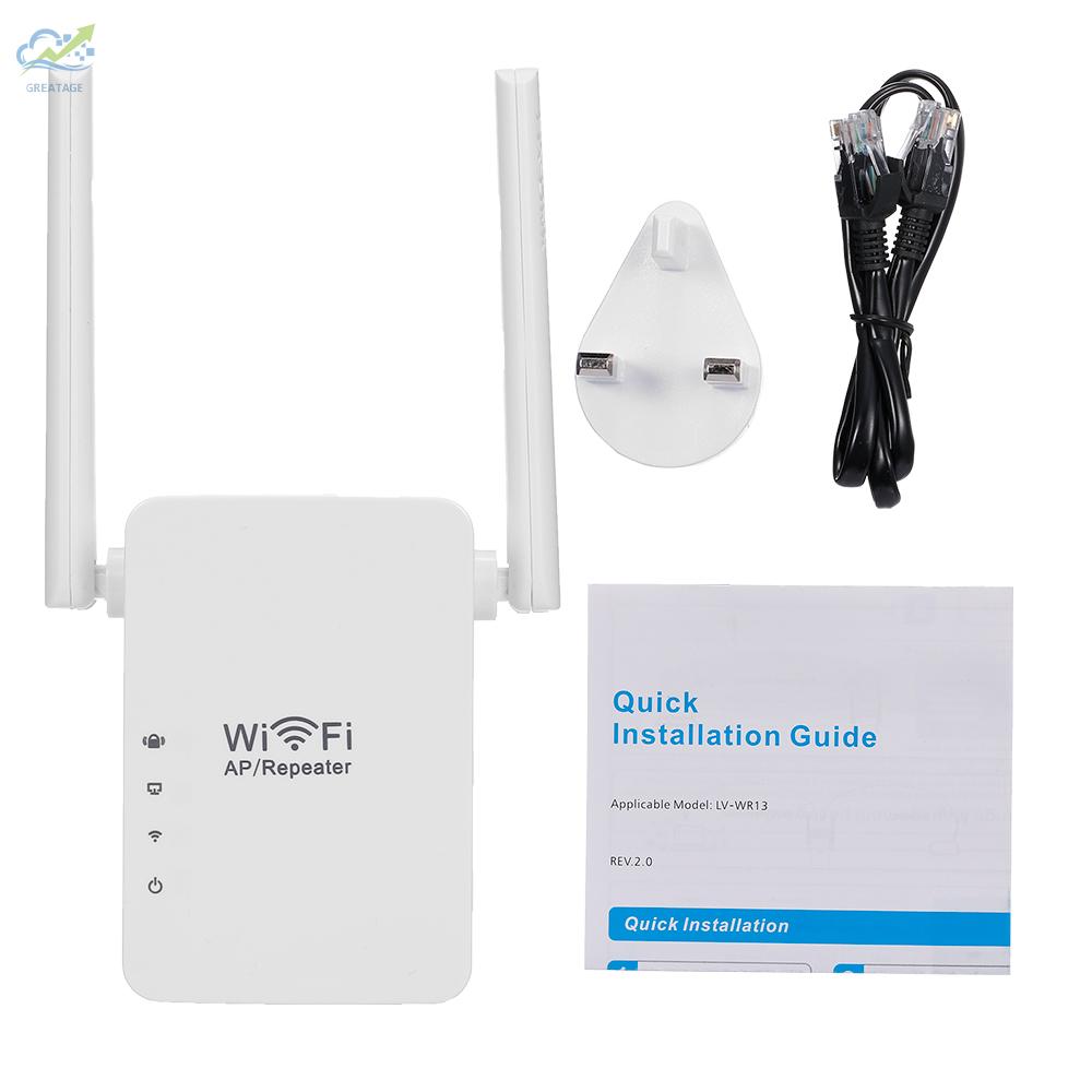 Thiết Bị Khuếch Đại Sóng Wifi Không Dây G Wr13 300mbps 2 Ăng Ten | BigBuy360 - bigbuy360.vn