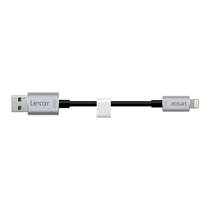 USB OTG iPhone 64GB Lexar Jumpdrive C25i 130Mb/s