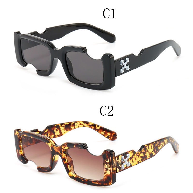 RUISIMO Kính Mát Khung Vuông Nhỏ Phong Cách Âu Mỹ Thời Trang Cho Nữ 2240