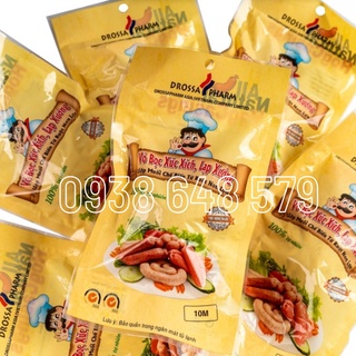 Sỉ 30 gói Vỏ bọc lạp xưởng xúc xích chất lượng cao 100% tự nhiên