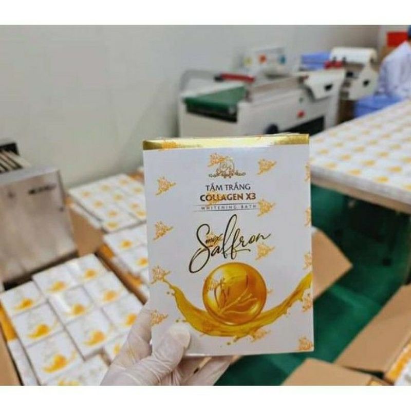 Tắm Trắng Collagen x3 mix saffron Chính Hãng - Tắm Trắng Full Body | BigBuy360 - bigbuy360.vn