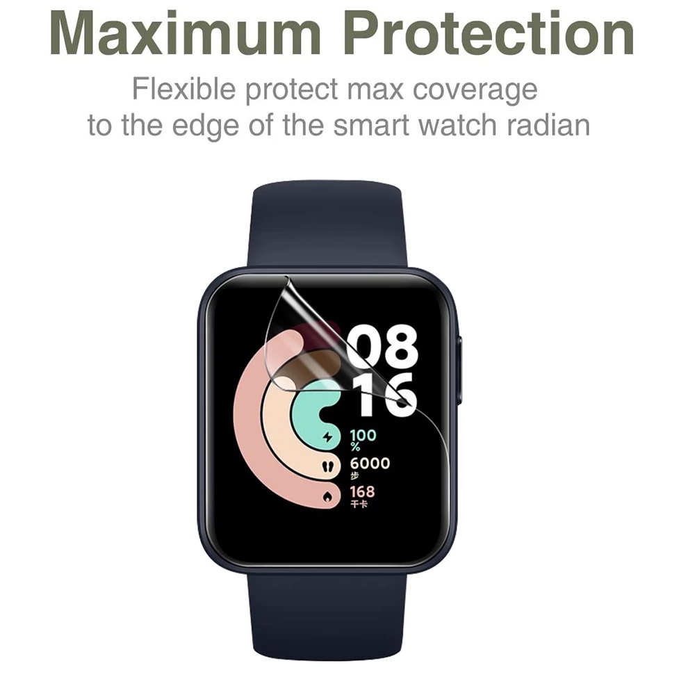 Kính Cường Lực Toàn Màn Hình Chống Trầy Cho Xiaomi Redmi Watch 2 Lite
