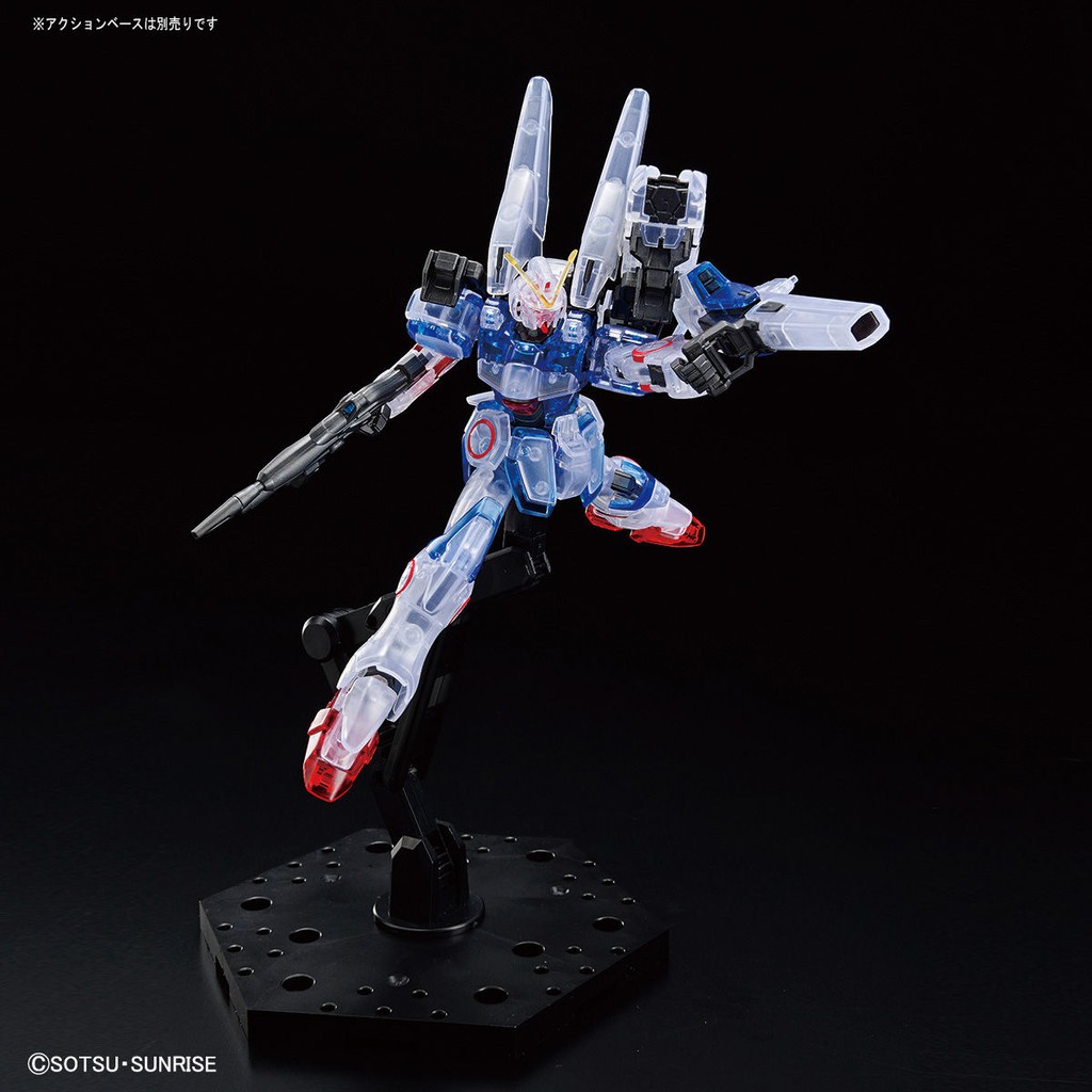 Mô Hình HG Second V Clear Color The Gundam Base Limited Bandai 1/144 HGUC UC Đồ Chơi Lắp Ráp Anime Nhật