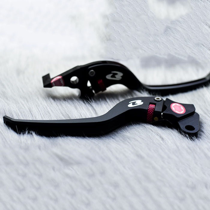 Tay thắng RCB Ex 155, Ex 150, Ex 135, Exciter 2005 - 2010 1 cặp, tay thắng Racing Boy E+ nhôm CNC cao cấp chính hãng