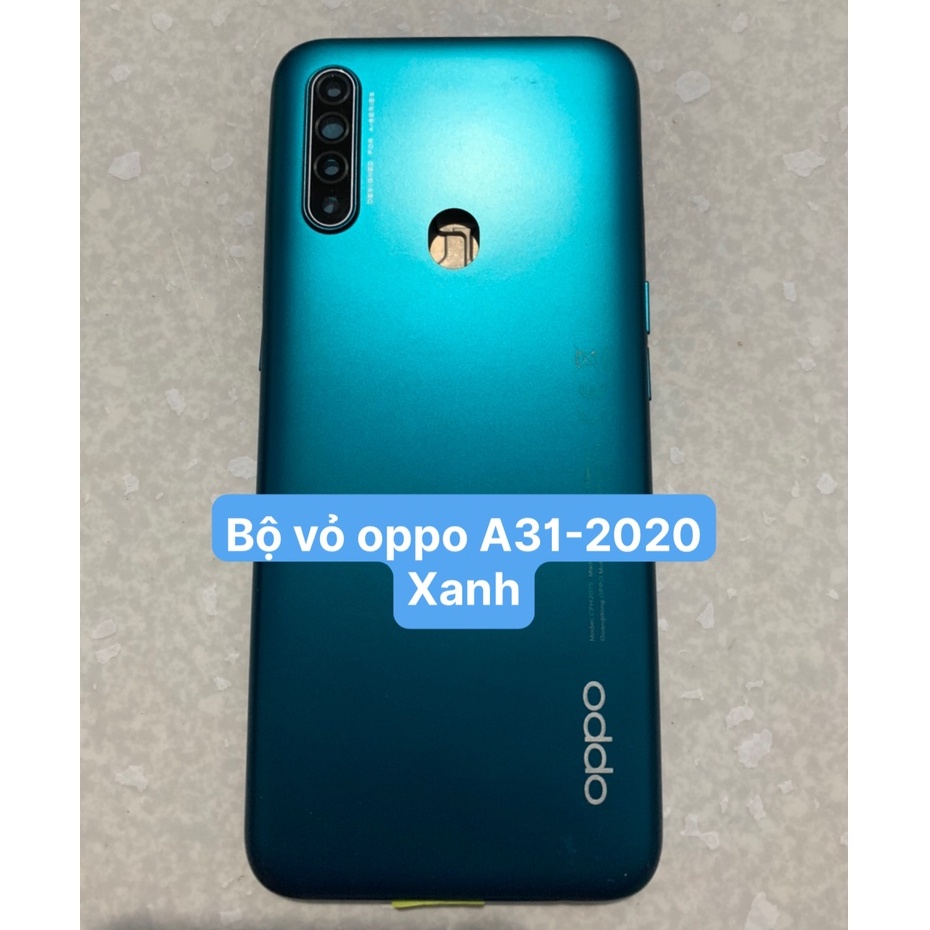 Vỏ bộ Oppo A31-2020 Gồm lưng, xương, phím, kính camera