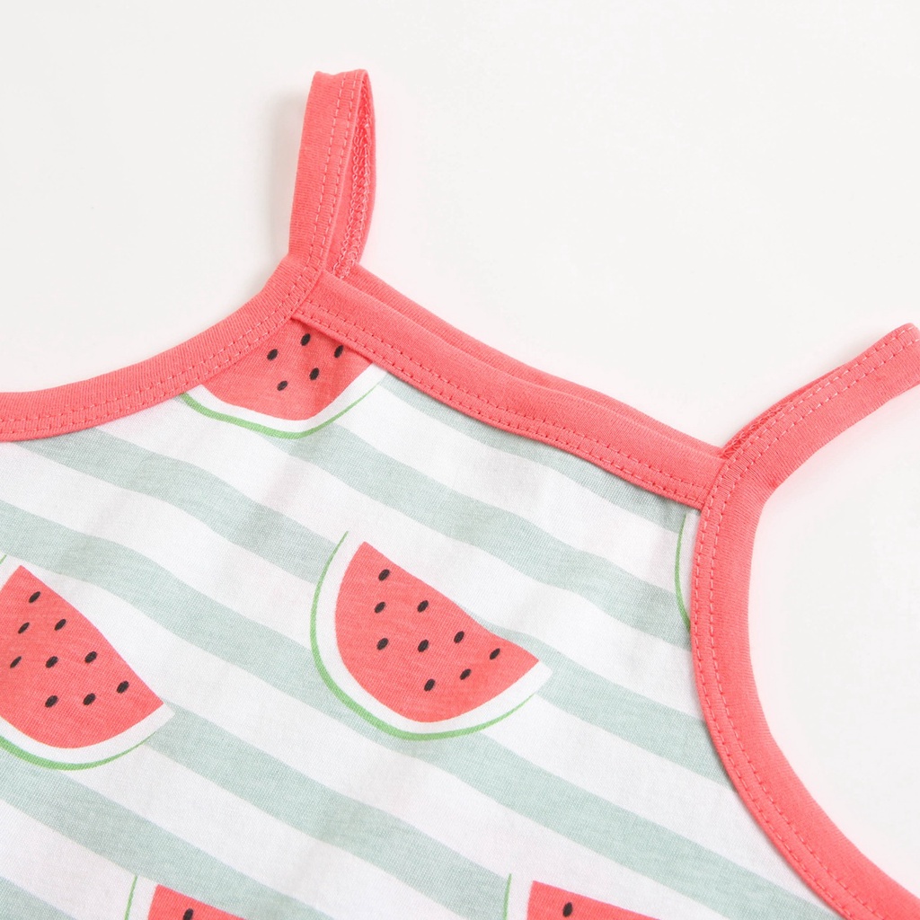 Bộ đồ Sanlutoz bằng vải cotton mùa hè cho trẻ em sơ sinh