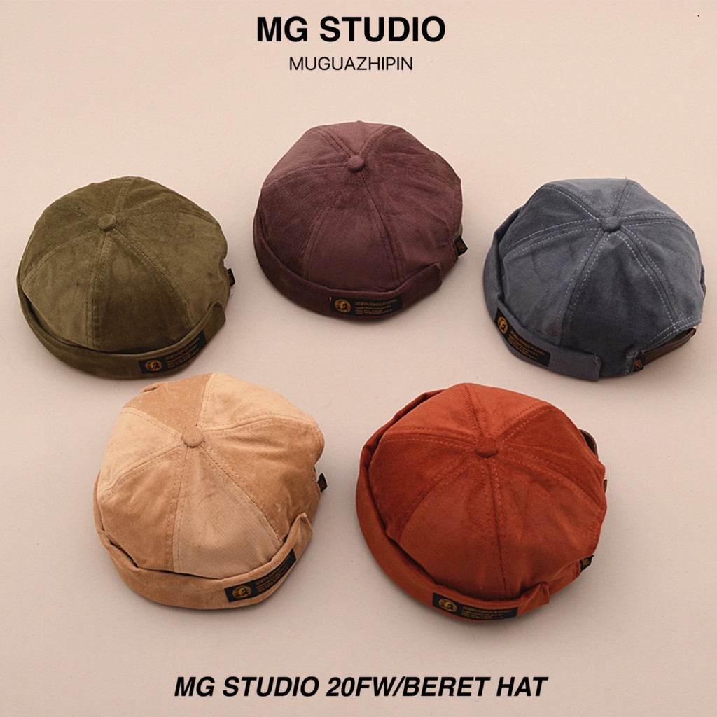 Mũ beret phong cách cổ điển MG STUDIO thời trang