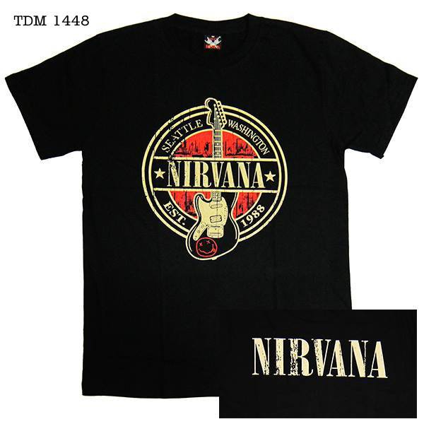 Áo Rock band tee phông / thun Nirvana TDM 1448