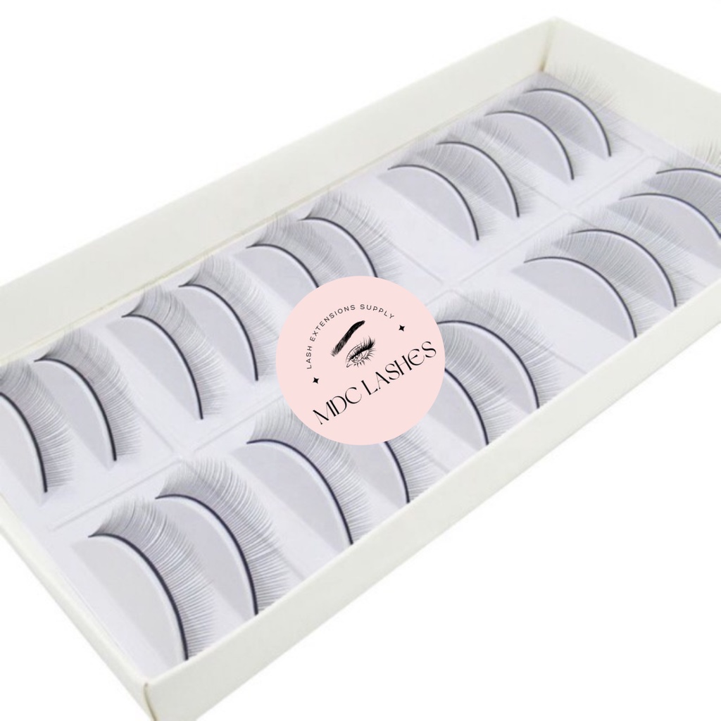 Mi tập nối MDC LASHES chuyên dụng có 5 cặp dùng để học nối mi