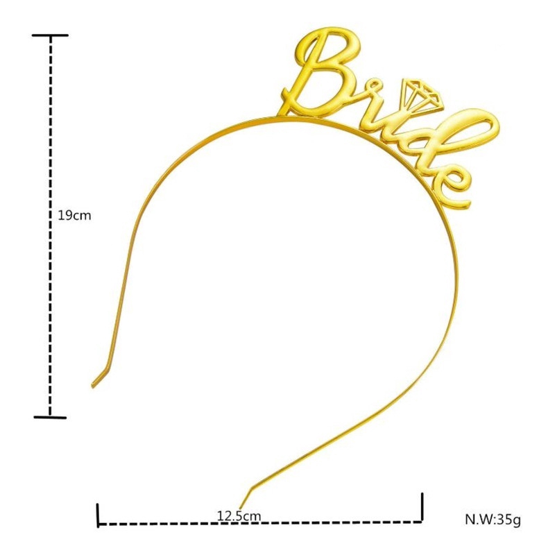 Set 2 Băng Đô Cài Tóc Cô Dâu &amp; Khăn Choàng Sa Tanh Trang Trí Tiệc Cưới RM11 Giao Hàng Miễn Phí