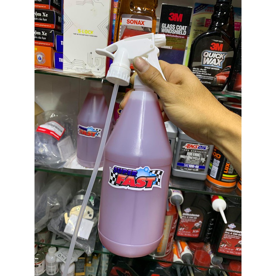 Chai Nước Rửa Xe Đa Năng Super Fast Hàng Thái Lan