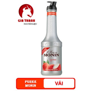 PUREE MONIN LYCHEE - PUREE MONIN VẢI 1L