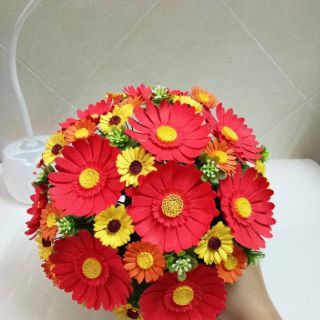GIẤY QUILLING DÀY ( LÀM NHỤY HOA CÚC)