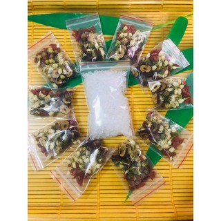 Trà Hoa Cúc Hoa Hồng Kỉ Tử Táo Đỏ Giải Nhiệt Đẹp Da Set 10 Gói
