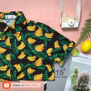 [Yeah1Shop]- Áo sơ mi trái chuối 04 (M, L ,XL) (SMHH)