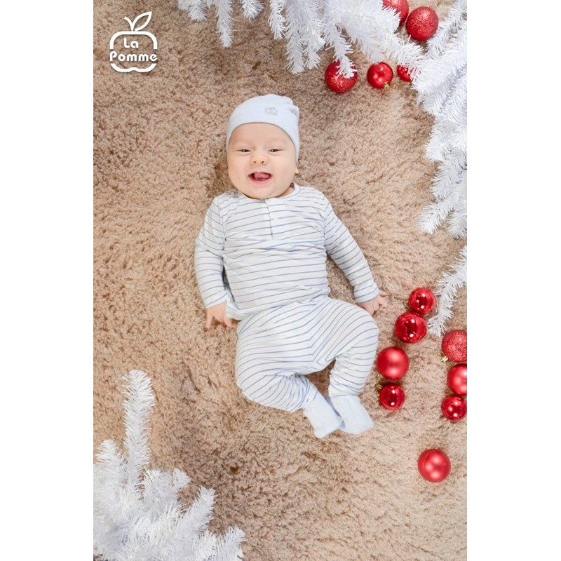 Bộ dài tay Lapomme cotton thấm hút tốt cho bé yêu